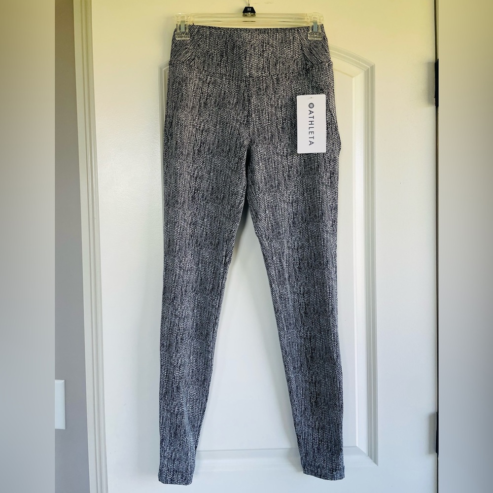 Athleta Delancey Textured Tights